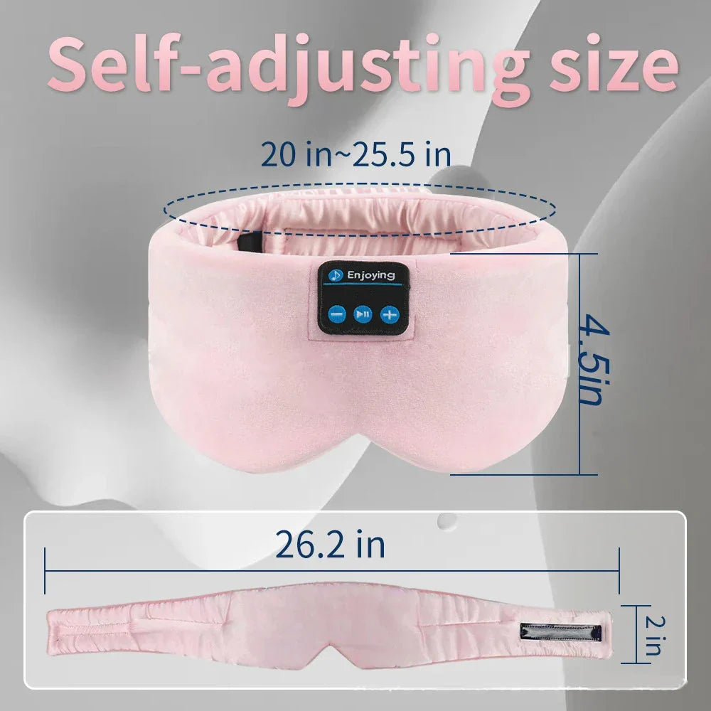 Bluetooth Sleep Mask with Wireless Headphones
